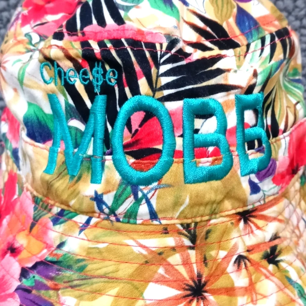 Chee$e Mobb Tropical Bucket Hat Size L/XL